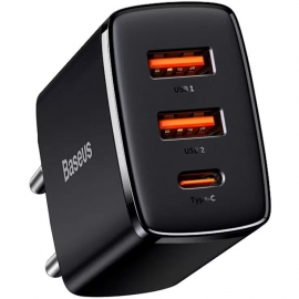 Baseus  Compact Charger 2U+ 30W (CCXJ-E01), 