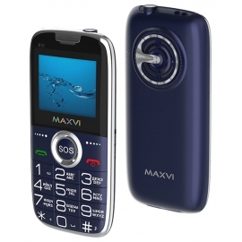 MAXVI Телефон MAXVI B10, синий