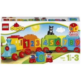 LEGO Конструктор DUPLO Creative Play 10847 Поезд «Считай и играй»