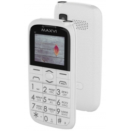 MAXVI Телефон MAXVI B7, белый