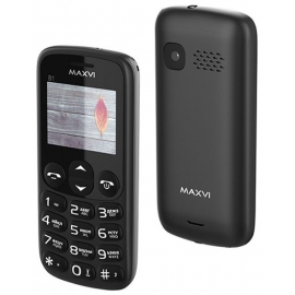 MAXVI Телефон MAXVI B1, черный