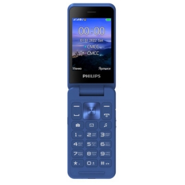 Philips Xenium E2602, 2 SIM, синий