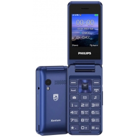 Philips Xenium E2601, 2 SIM, синий 