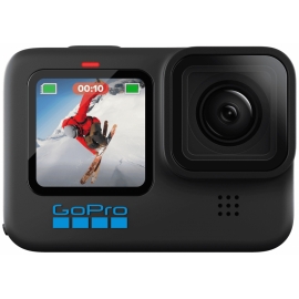 GoPro Экшн-камера Hero 10 Black, 23.6МП, 5312x2988, 1720 мА·ч, черный