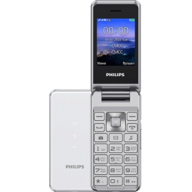 Philips Xenium E2601, 2 SIM, серебристый