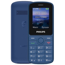 Philips Xenium E2101, 2 SIM, синий