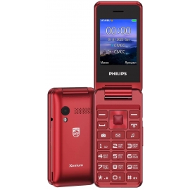 Philips Xenium E2601, 2 SIM, красный