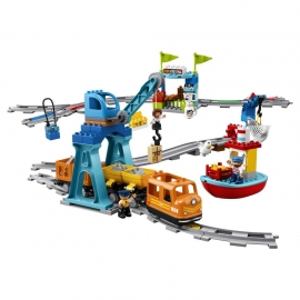 LEGO Конструктор Duplo Town 10875 Грузовой поезд, 105 дет.