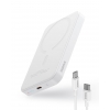  -  - Baseus Baseus   Magnetic Mini Air Wireless Fast Charge 10000mAh 20W (PPCXM10A), White