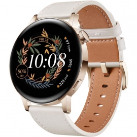 Huawei   Watch GT 3 (MIL-B19V), Gold/White