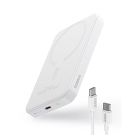 Baseus Baseus   Magnetic Mini Air Wireless Fast Charge 10000mAh 20W (PPCXM10A), White